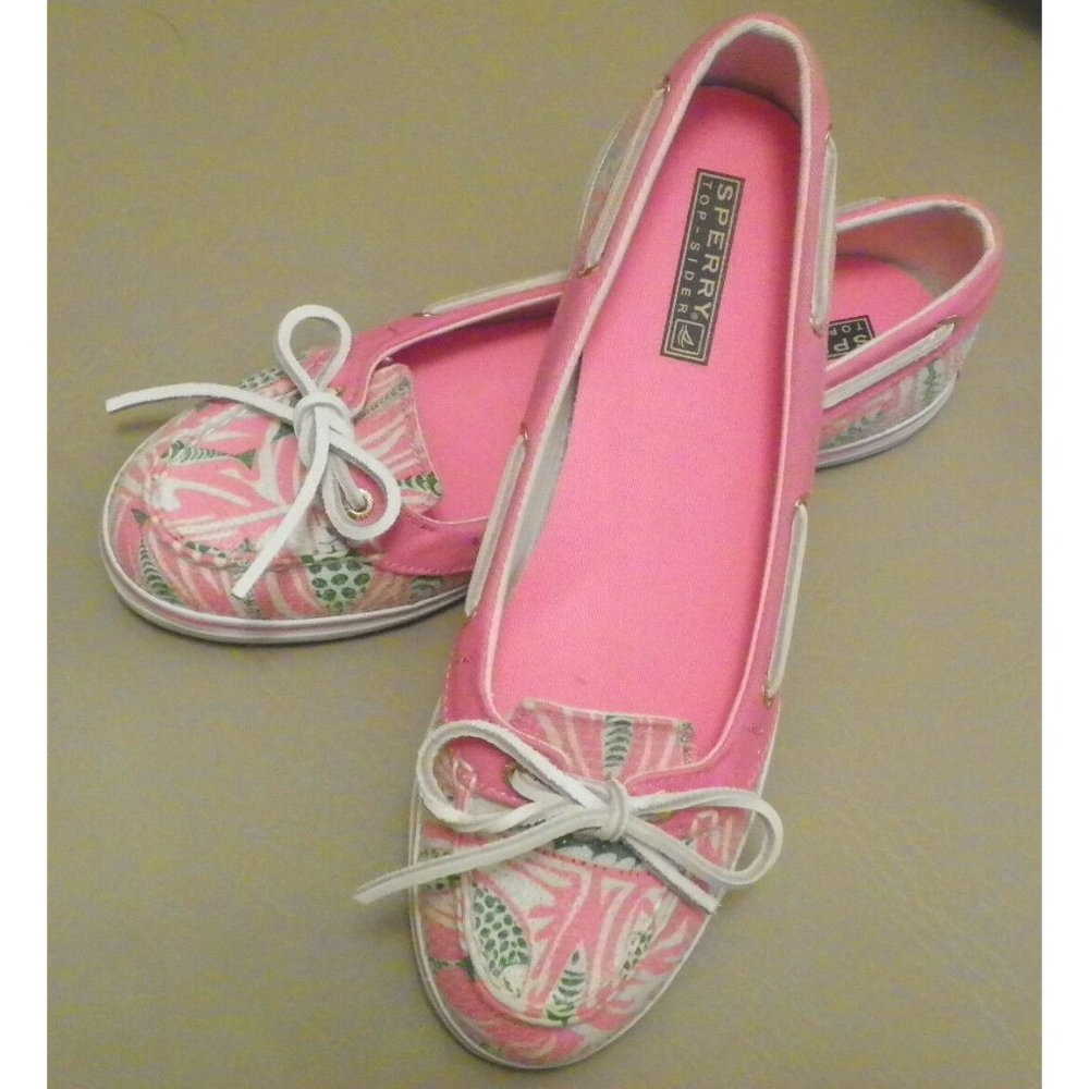 NEW WOMEN SPERRY TOP-SIDER 'LOLA' SKIMMER PINK SZ9